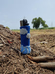 Blue Trishul Glow in the Dark Clipper Clay Lighter