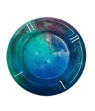 Galaxy Round Resin Ashtray
