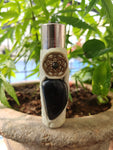 Clipper Designer Star Emerald Stone Lighter