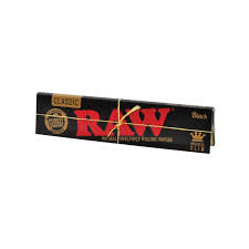 RAW Black King Size Slim Rolling Papers