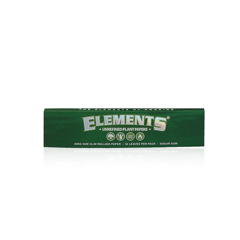 Elements Green King Size Rolling Papers