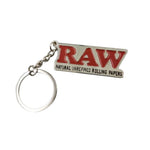Raw Metal Keychain