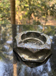 Grey Stars Resin Ashtray