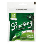 Smoking Menthol Cotton Filter Slim Size - 120 Tips