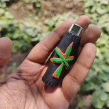 Herb Leaf Clay Clipper Lighter