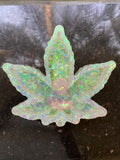 Herb Leaf Resin Ashtray