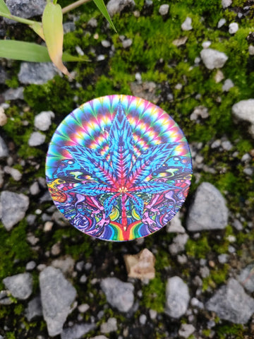 Moosmayr Psychedelic Leaf Grinder - 50mm