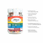 Purize Xtra Slim Rainbow Glass Jar - 100 Filters (5.9mm)