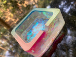 Rainbow Glow in the Dark Resin Ashtray