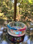 Rainbow Glow in the Dark Resin Ashtray