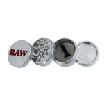 Raw-aluminium-grinder