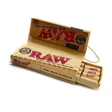 Raw Classic Connoisseur King Size Rolling Papers with Pre-rolled Tips