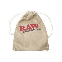Raw Drawstring Backpack