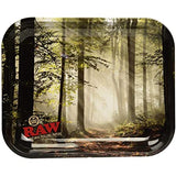 Raw Metal Rolling Tray - Medium