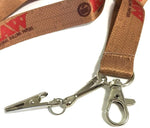 Raw Lanyard with Roach Holder Clip