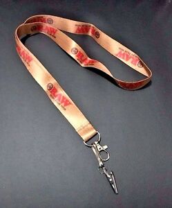 Raw Lanyard with Roach Holder Clip