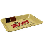 Raw Metal Rolling Tray - Small