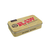 Raw Metal Tin Box - Storage Box