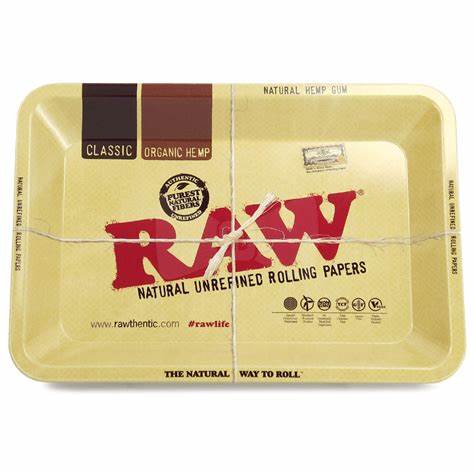 Raw Metal Rolling Tray - Mini