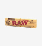 RAW Organic Hemp Connoisseur - King Size Rolling Papers with Tips