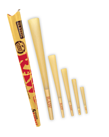 RAW Rawket 5 in 1 Pre-Rolled Cones