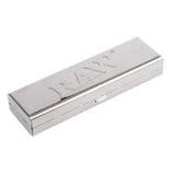 RAW Stainless Steel Paper Case - King Size Rolling Paper Container