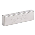 RAW Stainless Steel Paper and Tips Case - King Size Rolling Paper Container