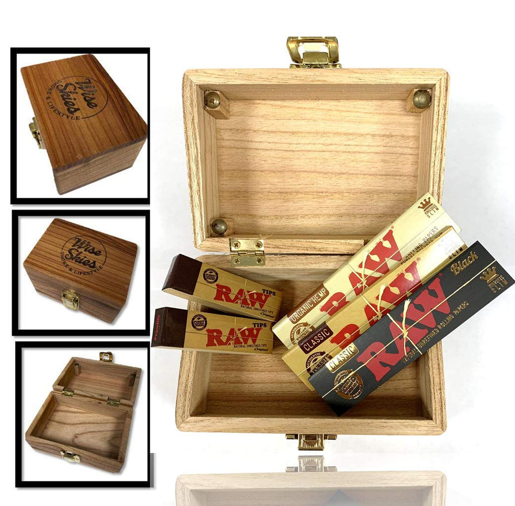 Stash Box  Classic Wood Box (RAW)