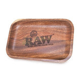 Raw Wooden Rolling Tray - Small