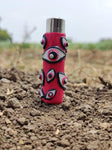 Red Eyes Glow in the Dark Clipper Clay Lighter