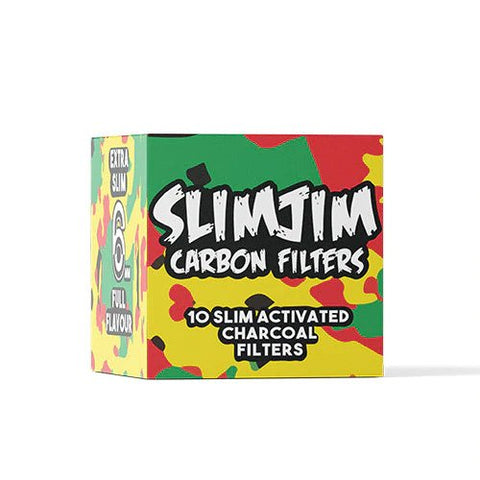 Slimjim Activated Carbon Filters - Pack of 10