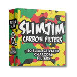 Slimjim Activated Carbon Filters - Pack of 50 (6mm)