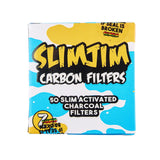 Slimjim Splash Carbon Filters - Box of 50 (7mm)