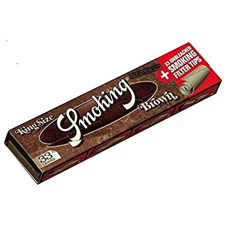 Smoking Brown King Size Slim with Tips