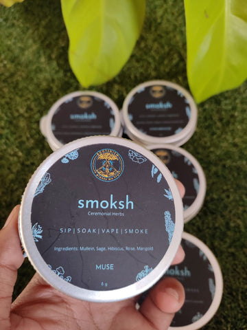 SMOKSH Herbal Smoking Blend Tin Case (8gm)