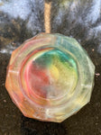 Stardust Canvas Resin Ashtray