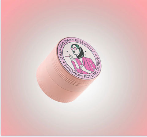 Stash-Pro Pink Metal Grinder - 40mm