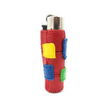 Stiched Multicolour Clay Clipper Lighter