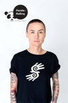 Tribal Hands Unisex Reflective T-Shirt