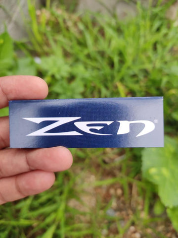 Zen Blue Single Wide 1 1/4 Size Hemp Rolling Papers - 50 Leaves